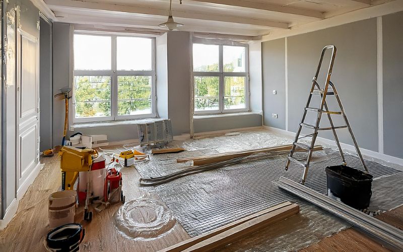 Helrenovering av 2 plansvilla i Kärrtorp, Kärringstan