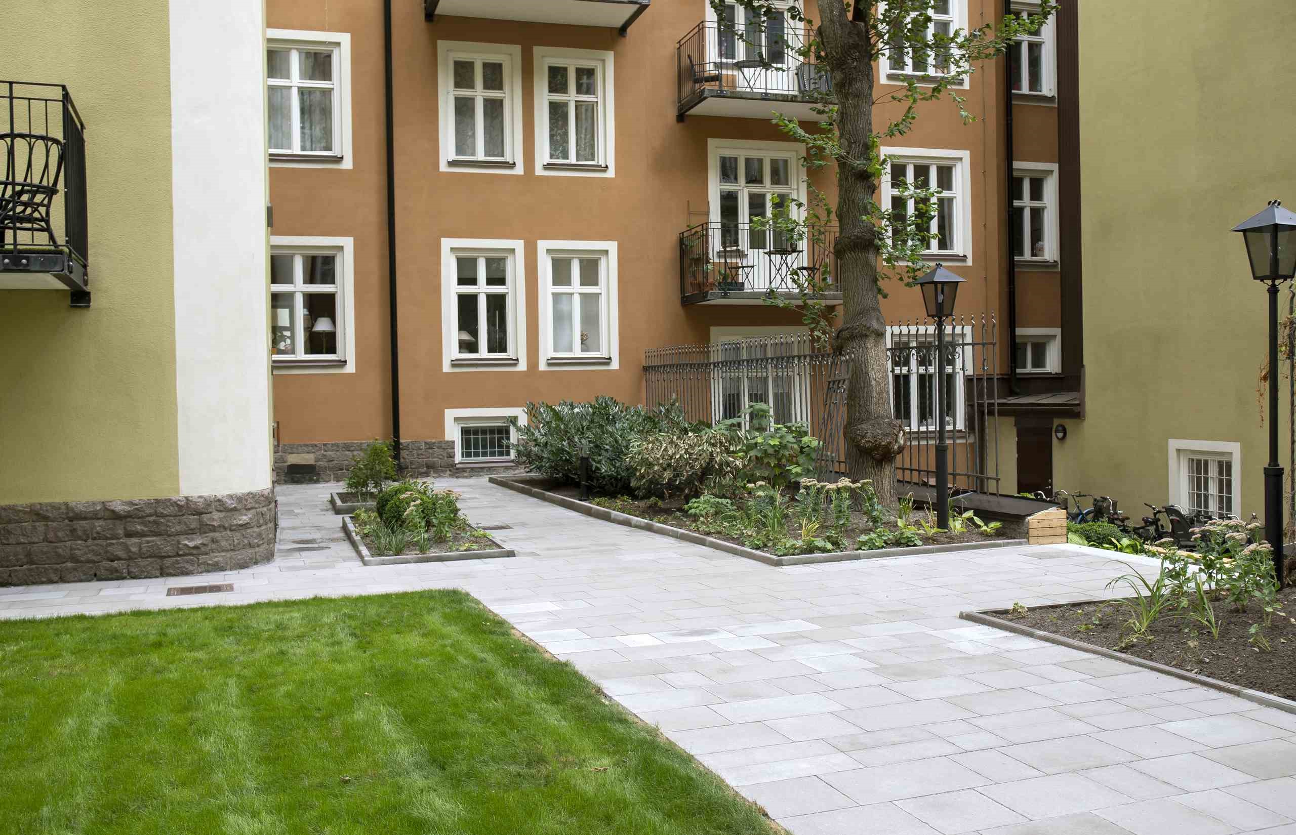 Besiktning Tätskikt till Innergård, Mark, Parkering & Gjutasfalt